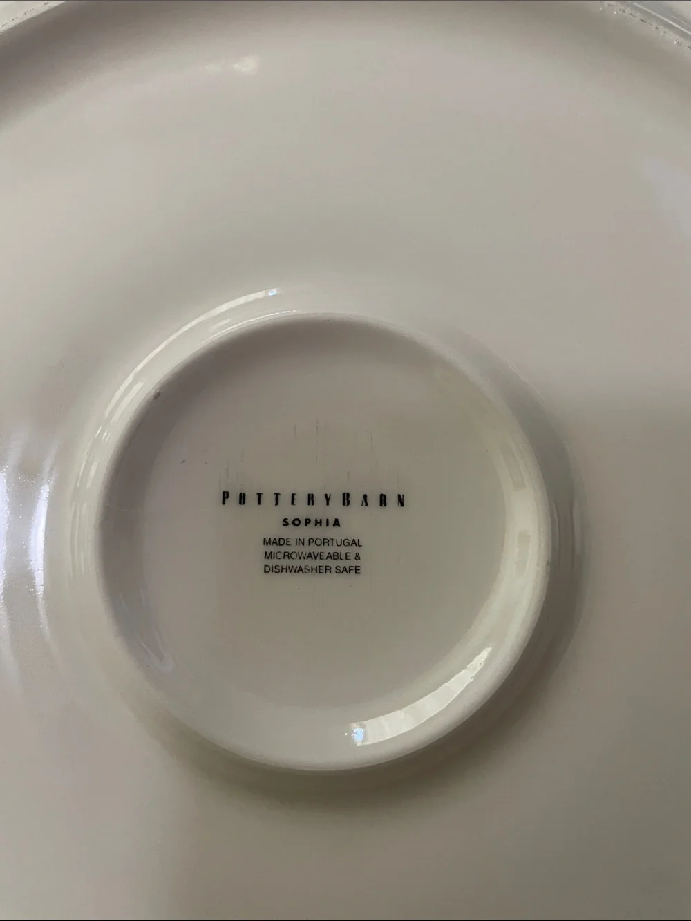 POTTERY BARN Sophia 4 pc ceramic set,2 bowls&2dinner plates!EXCELLENT